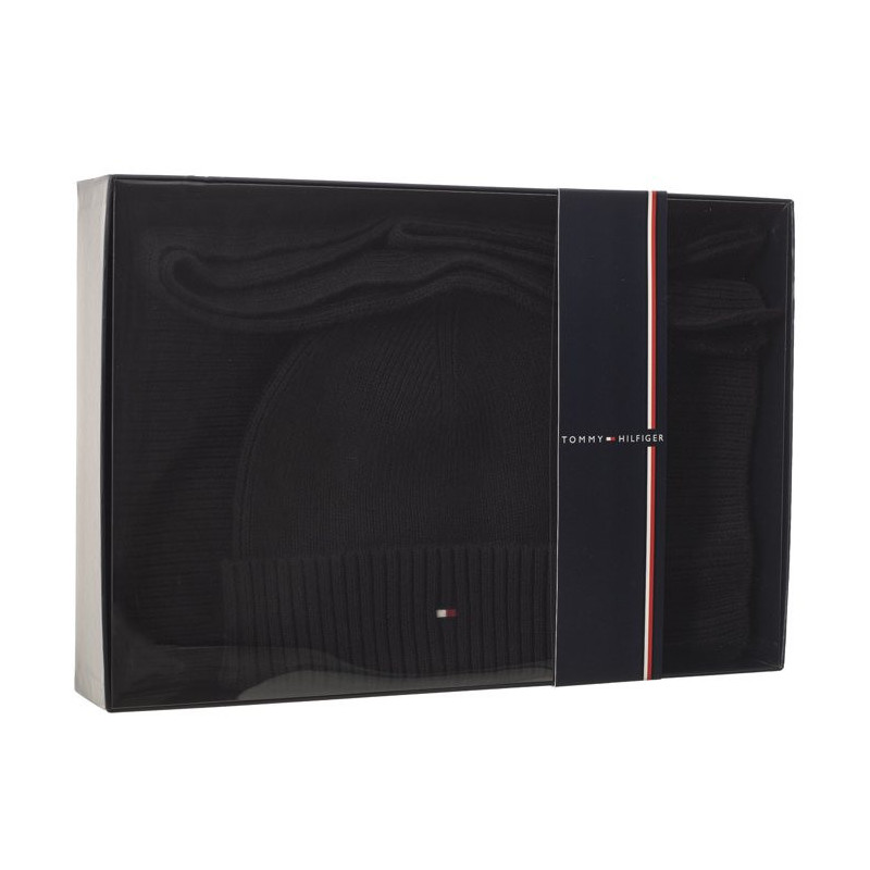 Tommy Hilfiger Gp Flag Beanie&Scarf AM0AM11624 BDS (TH950-a) accessory