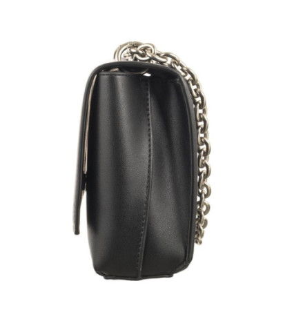 Calvin Klein Sculpted Ew Flap Conv25 Mono Black/Metallic Logo K60K611866 0GL (CK431-a) handbag