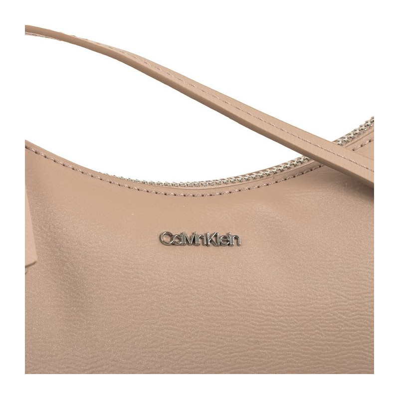 Calvin Klein CK Must Soft Crossbody Bag Pearl Shadow Gray Pearlized K60K611916 PE1 (CK453-a) handbag
