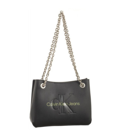 Calvin Klein Sculpted Shoulder Bag24 Mono Black/Dark Juniper K60K607831 0GX (CK424-b) handbag