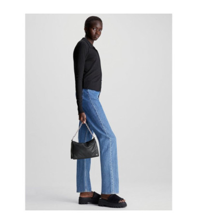 Calvin Klein Micro Mono Chain Camera Pouch 24 Black K60K611948 BEH (CK464-a) handbag