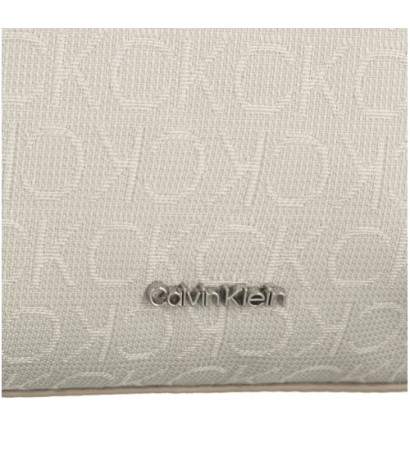 Calvin Klein Gracie Bucket Bag_JCQ Mono Stoney Beige Jacquard Mono K60K611663 PEA (CK474-a) handbag