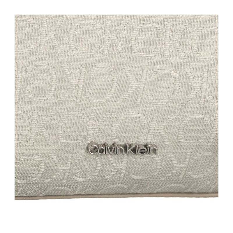 Calvin Klein Gracie Bucket Bag_JCQ Mono Stoney Beige Jacquard Mono K60K611663 PEA (CK474-a) handbag