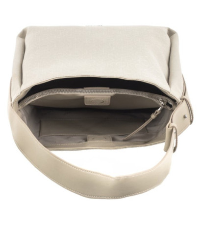 Calvin Klein Gracie Bucket Bag_JCQ Mono Stoney Beige Jacquard Mono K60K611663 PEA (CK474-a) handbag