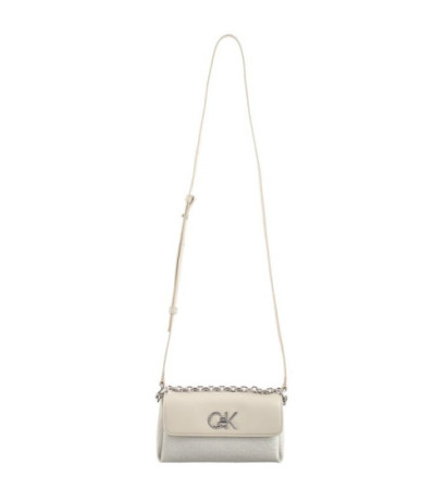 Calvin Klein Re-Lock Mini Crossbody Bag_JCQ Dk Ecru Jacquard Mono K60K611989 PC4 (CK478-a) handbag