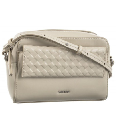 Calvin Klein Calvin Mini Quilt Camera Bag Dk Ecru K60K611884 PC4 (CK479-a) handbag