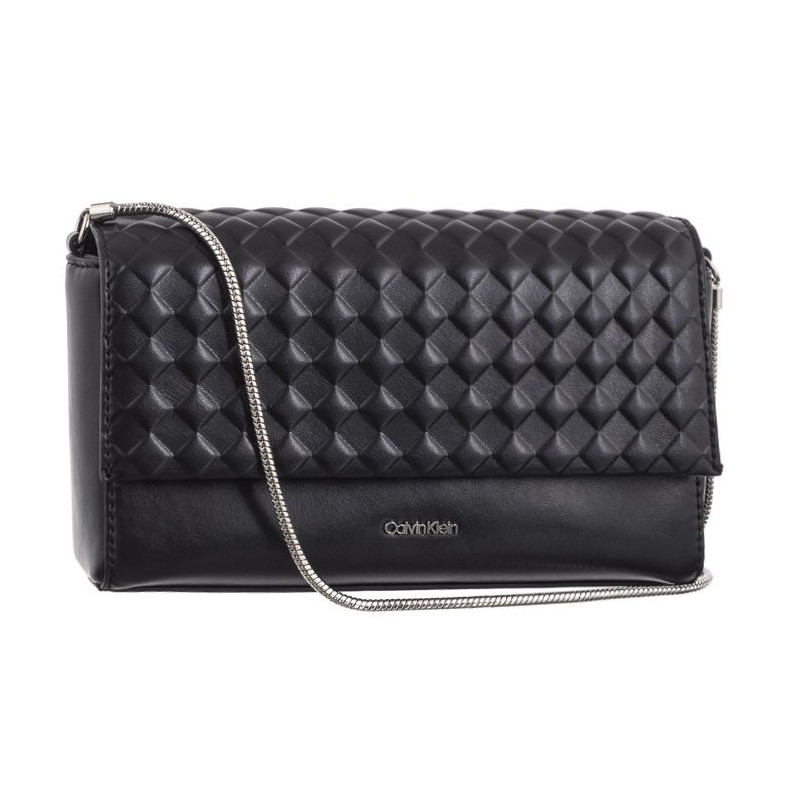 Calvin Klein Calvin Mini Quilt Mini Crossbody Black K60K611990 BEH (CK481-a) handbag