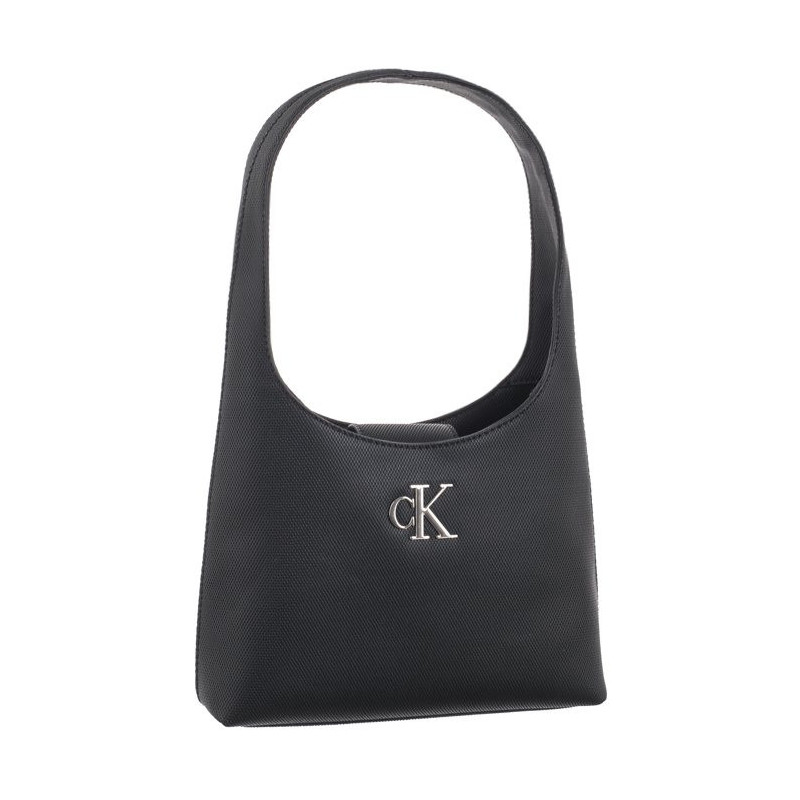 Calvin Klein Minimal Monogram A Shoulder Bag Black K60K611820 BEH (CK487-a) handbag