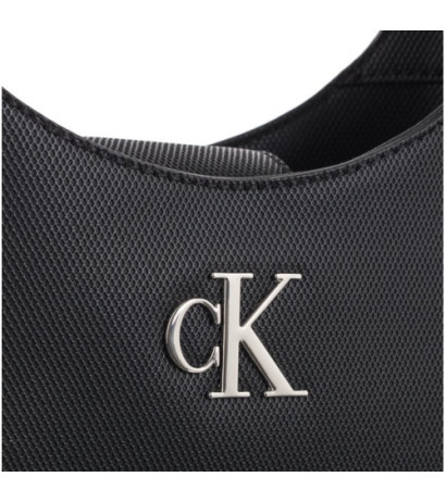 Calvin Klein Minimal Monogram A Shoulder Bag Black K60K611820 BEH (CK487-a) handbag