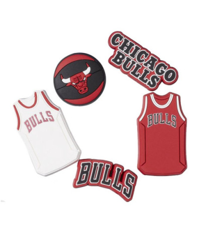 Crocs Jibbitz™ NBA Chicago Bulls 5 Pack 10011280 (CR320-a) accessory