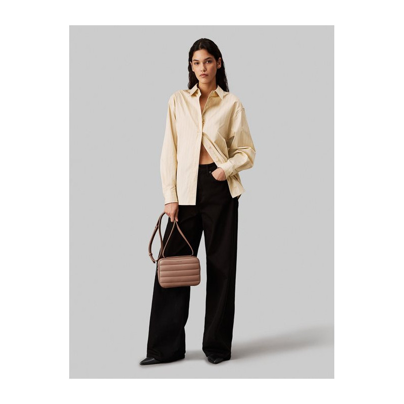 Calvin Klein Line Quilt Camera Bag Chanterelle K60K612114 PA6 (CK520-a) handbag