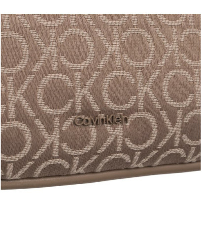 Calvin Klein CK Refine Shoulder Bag-JCQ Chanterelle Mono Jacquard K60K612333 0HE (CK525-a) handbag