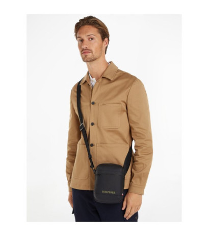 Tommy Hilfiger TH Monotype PU Mini Reporter AM0AM12604 BDS (TH1137-a) handbag