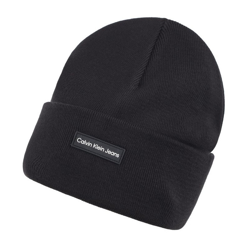 Calvin Klein Inst Patch Beanie Black K50K512142 BEH (CK538-a) cap