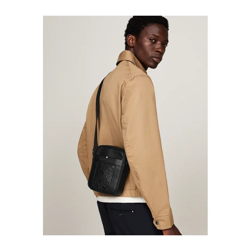 Tommy Hilfiger TH Central Mono Mini Reporter AM0AM13153 BDS (TH1143-a) handbag