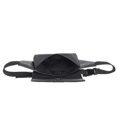 Calvin Klein Iconic Plaque Waistbag Ck Black Nylon PU K50K512242 BEH  (CK575-a) handbag