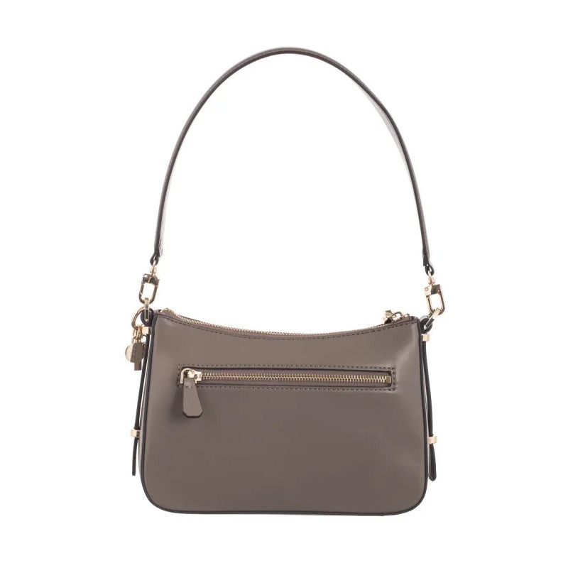 Guess Daryna Top Zip Shoulder Bag HWVG94 93180 Dark Taupe (GU658-a) handbag