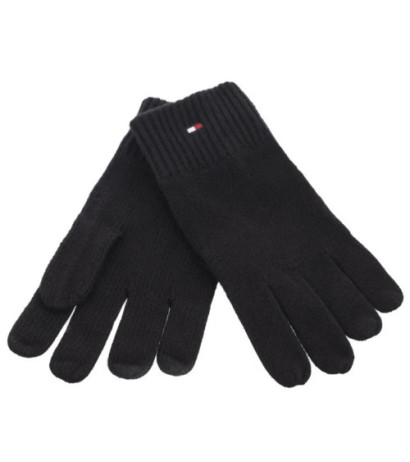 Tommy Hilfiger Flag Pima Cotton Beanie & Gloves AM0AM12938 BDS (TH1225-a) accessory