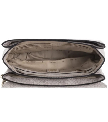 Guess Noelle Convertible Xbody Flap HWBD78 79210 Dove Logo (GU709-a) handbag