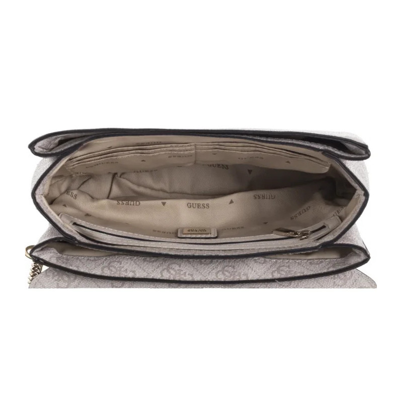 Guess Noelle Convertible Xbody Flap HWBD78 79210 Dove Logo (GU709-a) handbag