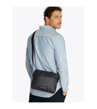 Tommy Hilfiger TH Monogram Mini Messenger AM0AM13211 BDS (TH1269-a) handbag