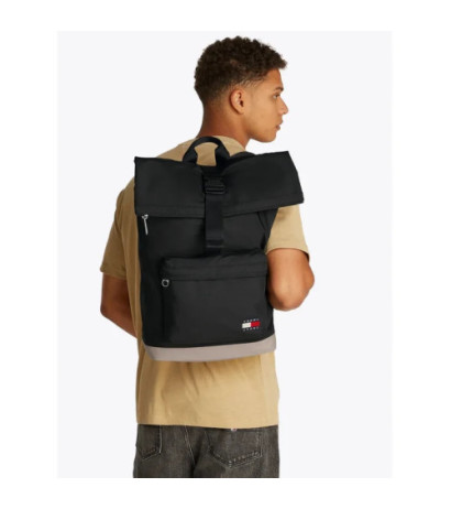 Tommy Hilfiger Tjm Ess Daily Rolltop Backpack AM0AM13323 BDS (TH1284-a) backpack