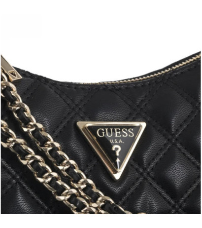 Guess Giully Top Zip Shoulder Bag HWQG87 48130 Black (GU724-a) handbag