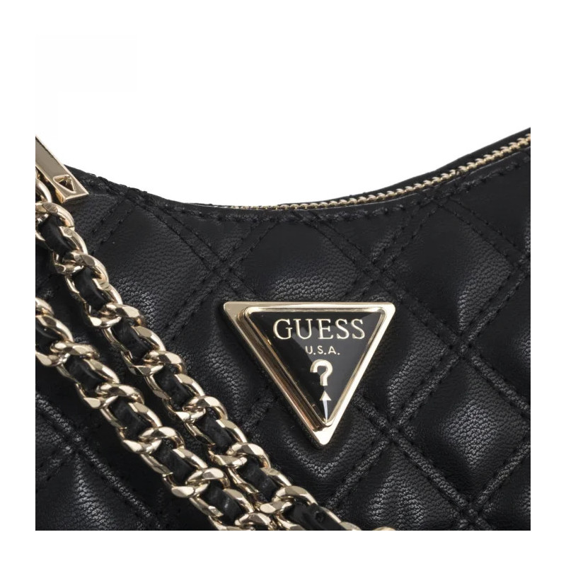 Guess Giully Top Zip Shoulder Bag HWQG87 48130 Black (GU724-a) handbag