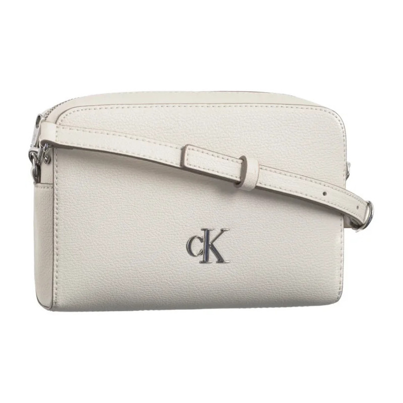 Calvin Klein Minimal Monogram Camera Bag 20 Silver Birch LV04K3162G CJH (CK646-a) handbag