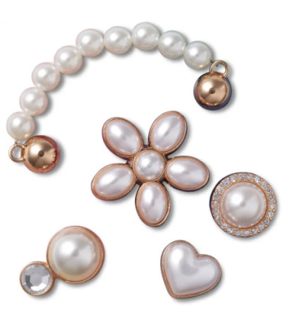 Crocs Jibbitz™ Dainty Pearl Jewelry 5-Pack 10013133 (CR362-a) accessory
