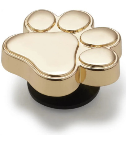 Crocs Jibbitz™ Gold Dog Paw 10012310 (CR365-a) accessory