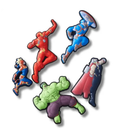 Crocs Jibbitz™ Avengers 5 Pck 10015112 (CR377-a) accessory