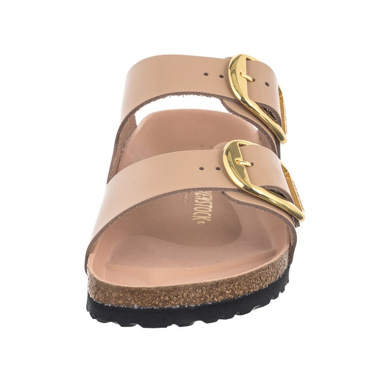 Birkenstock Arizona Big Buckle High-Shine New Beige 1026553 (BK239-b) Women's Shoes/Flip Flops