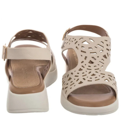 Sergio Leone Beżowe SK 850 (SL575-a) sandals