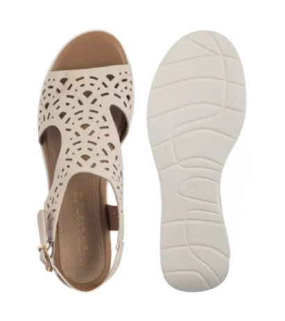 Sergio Leone Beżowe SK 850 (SL575-a) sandals