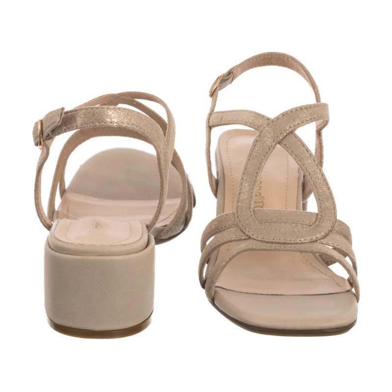 Sergio Leone Złote SK 885 (SL577-a) shoes