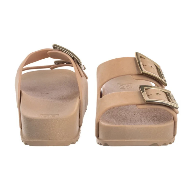 Zaxy Partner New AD RR285027/BG970 Beż Welur (ZA199-b) Women's Shoes/Flip Flops