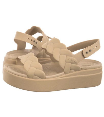 Crocs Brooklyn Woven Upper Lw Chai 209977-212 (CR383-a) shoes