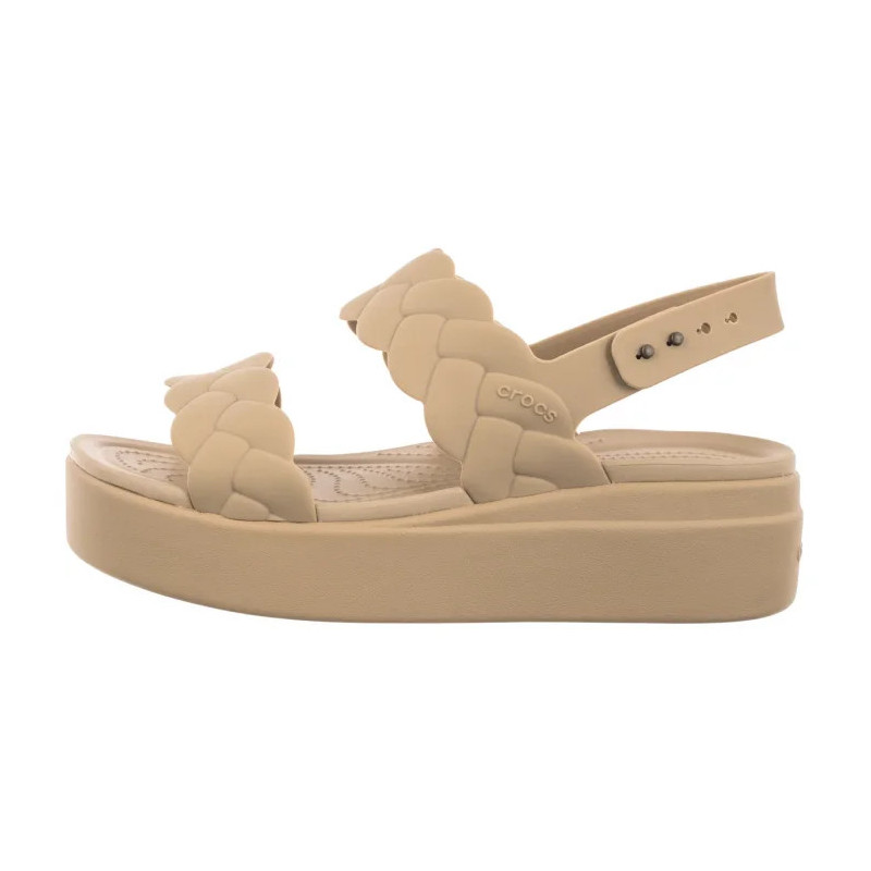 Crocs Brooklyn Woven Upper Lw Chai 209977-212 (CR383-a) shoes