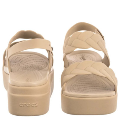Crocs Brooklyn Woven Upper Lw Chai 209977-212 (CR383-a) shoes