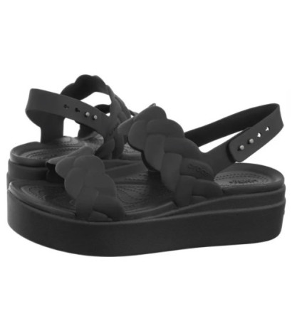 Crocs Brooklyn Woven Upper Lw Black/Black 209977-060 (CR383-b) shoes
