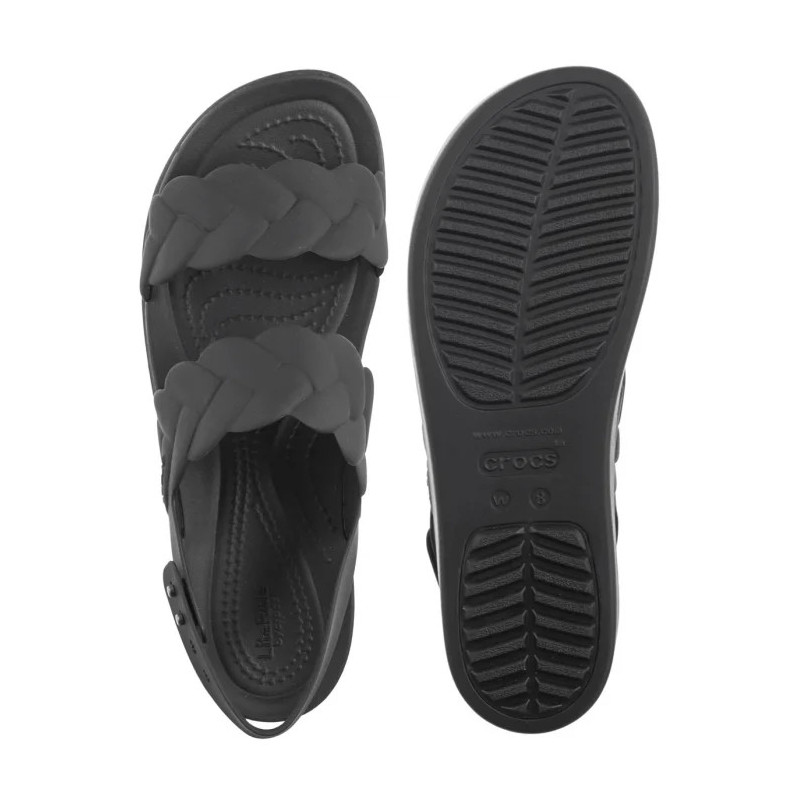 Crocs Brooklyn Woven Upper Lw Black/Black 209977-060 (CR383-b) shoes