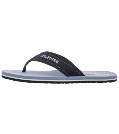 Tommy Hilfiger Hilfiger H Padded Beach Sandal Brisk Blue FM0FM05536 C2B (TH1348-a) shoes
