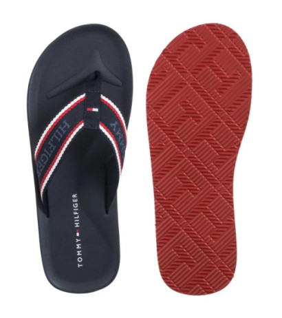 Tommy Hilfiger Comfort Hilfiger Beach Sandal Desert Sky FM0FM05510 DW5 (TH1349-a) shoes