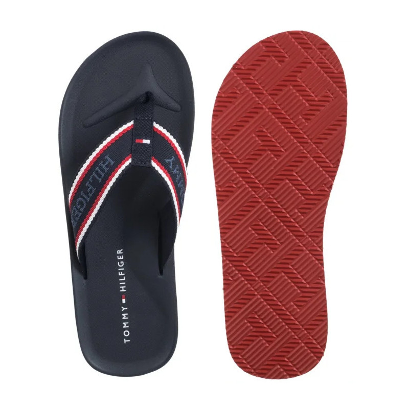 Tommy Hilfiger Comfort Hilfiger Beach Sandal Desert Sky FM0FM05510 DW5 (TH1349-a) shoes