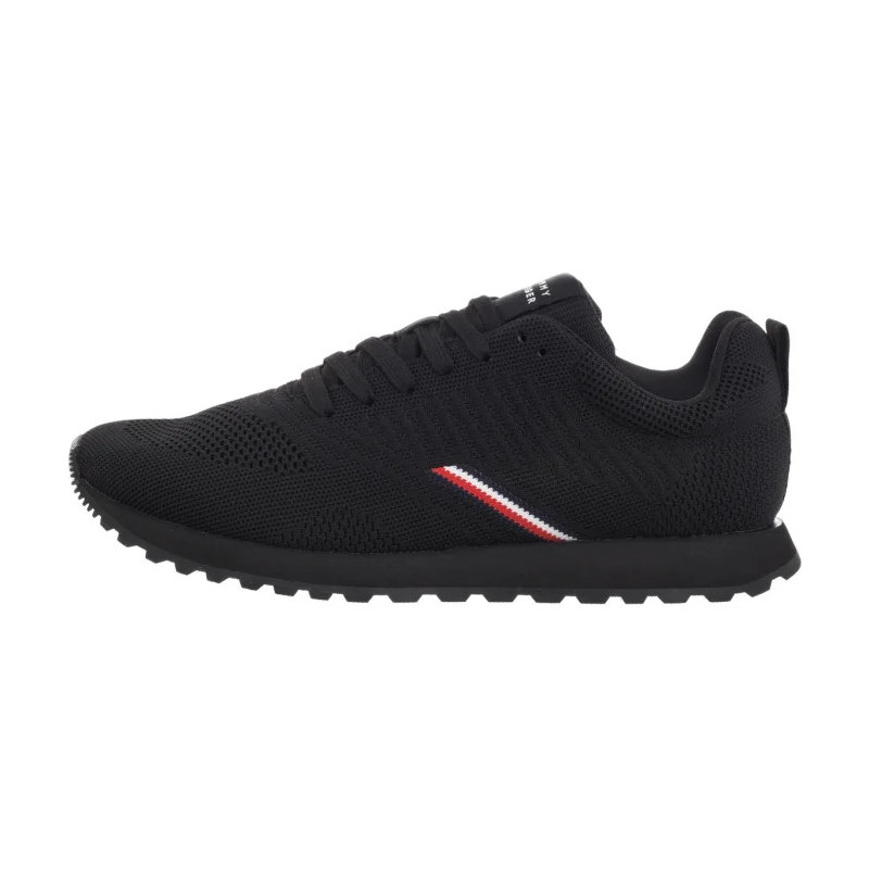 Tommy Hilfiger New Runner Eva Corpo Knit Black FM0FM05648 BDS (TH1351-a) sports shoes