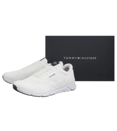 Tommy Hilfiger Modern Comfort Run Knit White FM0FM05524 YBS (TH1354-a) sports shoes