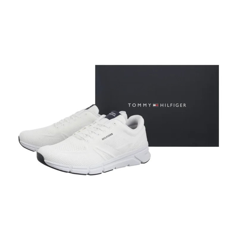 Tommy Hilfiger Modern Comfort Run Knit White FM0FM05524 YBS (TH1354-a) sports shoes