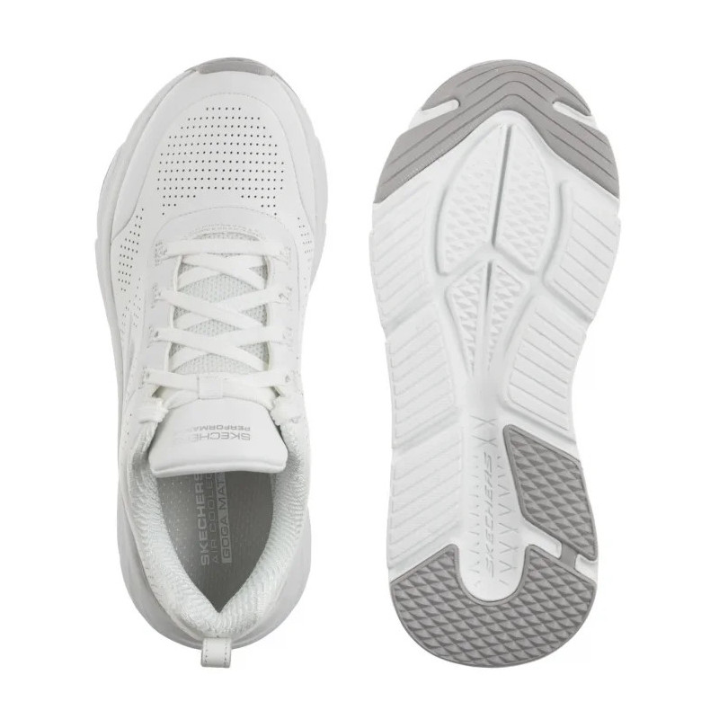 Skechers Max Cushioning Elite Step-Up White/Silver 128044/WSL (SK255-a) sports Shoes