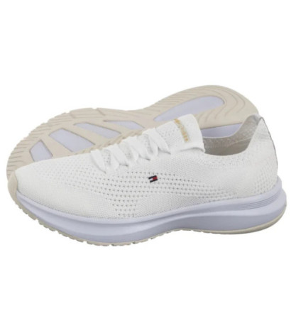 Tommy Hilfiger TH Knit Runner White FW0FW08813 YBR (TH1347-a) sports Shoes